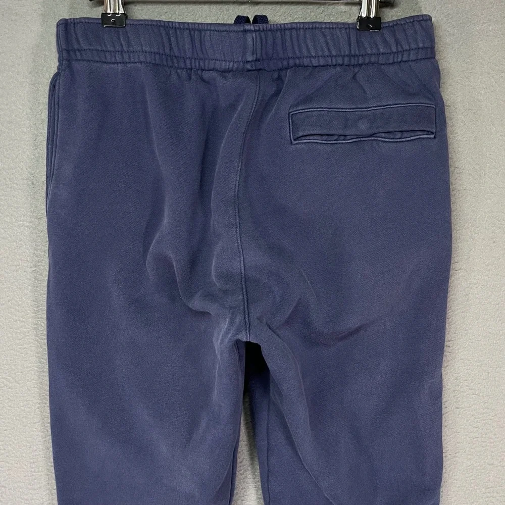 Nike Club Fleece Jogger Sweatpants Mens Medium Blue BV2737-410 Logo 28x28